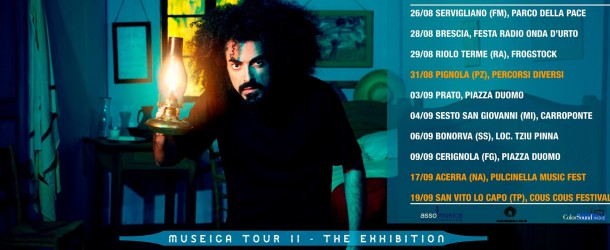 Musica, Caparezza colpisce ancora con il Museica Tour 2